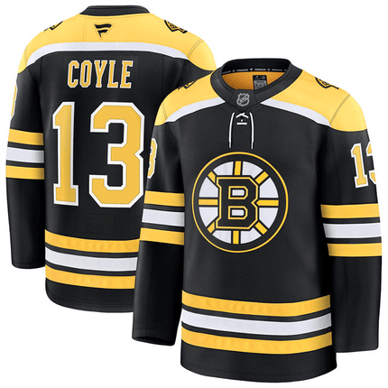 Charlie Coyle Boston Bruins 2024-2025 Black Home Jersey
