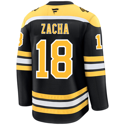 Pavel Zacha Boston Bruins 2024-2025 Black Home Jersey