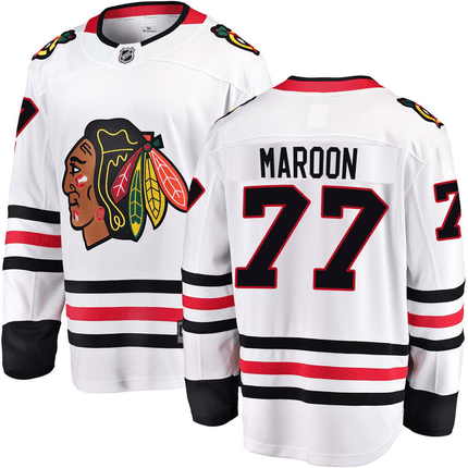 Pat Maroon Chicago Blackhawks 2025 Road Breakaway White Jersey
