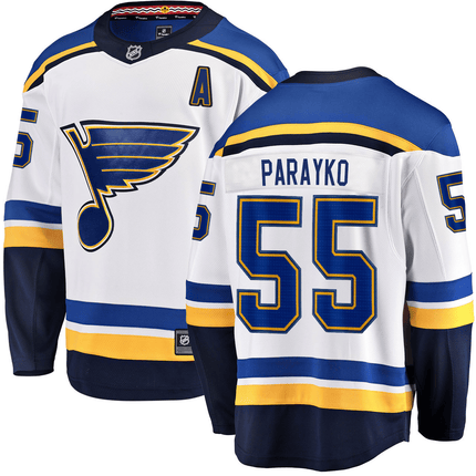 Colton Parayko St. Louis Blues 2024-2025 Away Breakaway White Jersey