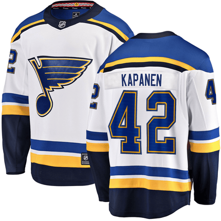 Kasperi Kapanen St. Louis Blues 2024-2025 Away Breakaway White Jersey