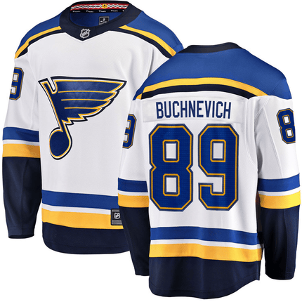 Pavel Buchnevich St. Louis Blues 2024-2025 Away Breakaway White Jersey
