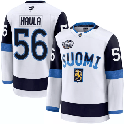 Erik Haula Finland 2025 4 Nations Face-Off Premium Jersey