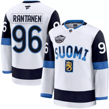 Mikko Rantanen Finland 2025 4 Nations Face-Off Premium Jersey