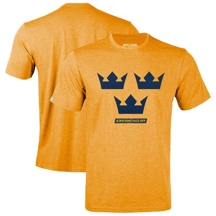 Sweden 2025 4 Nations Face-Off Richmond Gold T-Shirt
