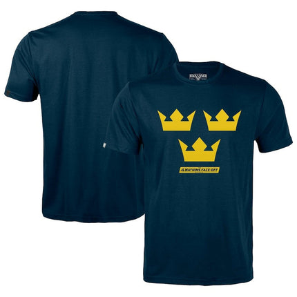 Sweden 2025 4 Nations Face-Off Richmond Navy T-Shirt