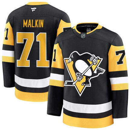 Evgeni Malkin Pittsburgh Penguins 2025 Home Premium Black Jersey