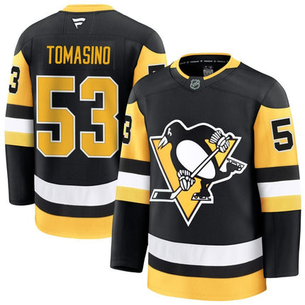 Philip Tomasino Pittsburgh Penguins 2025 Home Premium Black Jersey