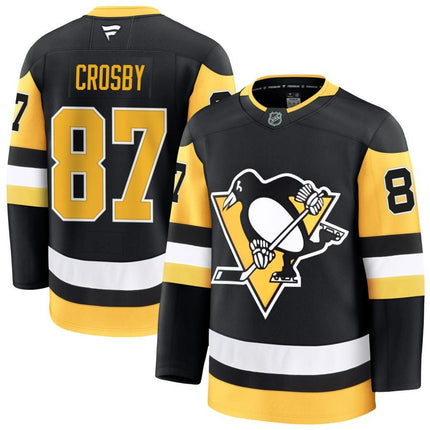 Sidney Crosby Pittsburgh Penguins 2025 Home Premium Black Jersey