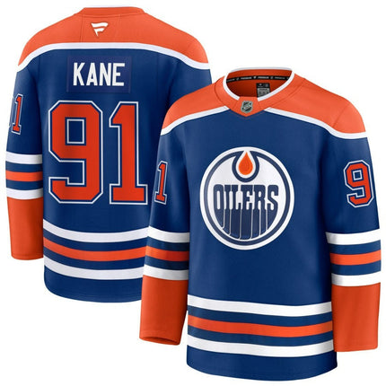 Evander Kane Edmonton Oilers 2025 Home Premium Royal Jersey