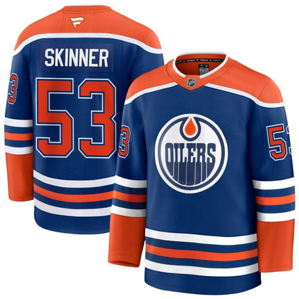 Jeff Skinner Edmonton Oilers 2025 Home Premium Royal Jersey