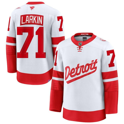 Dylan Larkin Detroit Red Wings 2025 NHL Stadium Series Premium Pick-A-Player White Jersey