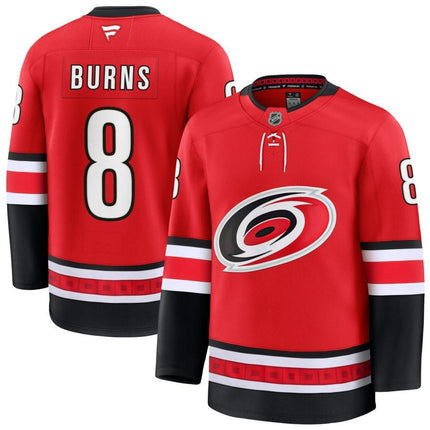 Brent Burns Carolina Hurricanes 2025 Red Alternate Premium Jersey