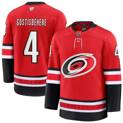 Shayne Gostisbehere Carolina Hurricanes 2025 Red Alternate Premium Jersey