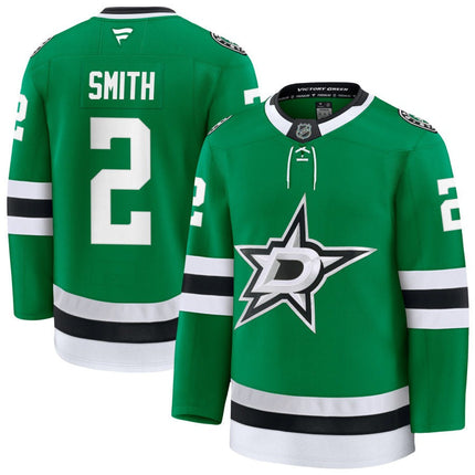 Brendan Smith Dallas Stars 2025 Home Premium Kelly Green Jersey