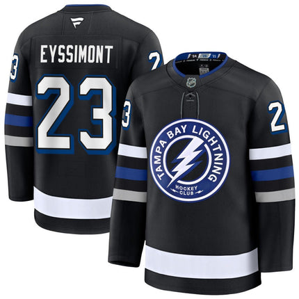Mitchael Eyssimont Tampa Bay Lightning 2025 Alternate Premium Black Jersey