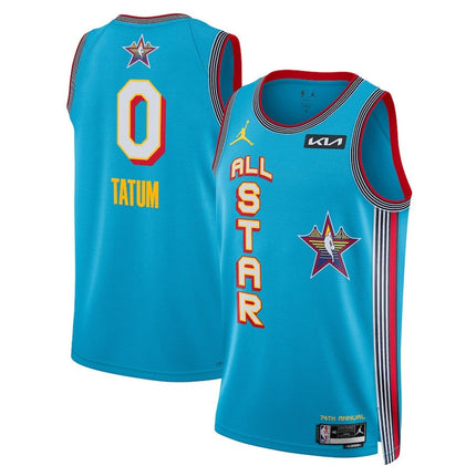 Jayson Tatum 2025 NBA All-Star Game Swingman Player Light Blue Jersey