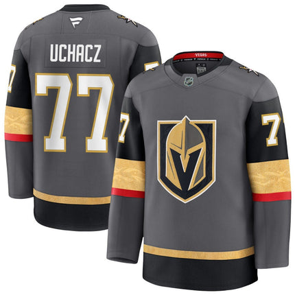 Kai Uchacz Vegas Golden Knights 2025 Alternate Premium Gray Jersey