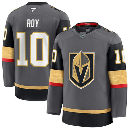 Nicolas Roy Vegas Golden Knights 2025 Alternate Premium Gray Jersey