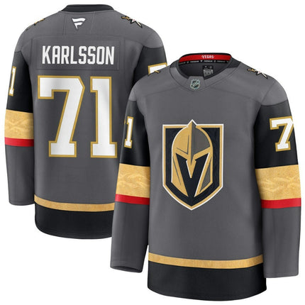 William Karlsson Vegas Golden Knights 2025 Alternate Premium Gray Jersey