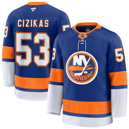 Casey Cizikas New York Islanders 2025 Home Premium Royal Jersey