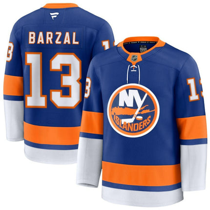 Mathew Barzal New York Islanders 2025 Home Premium Royal Jersey