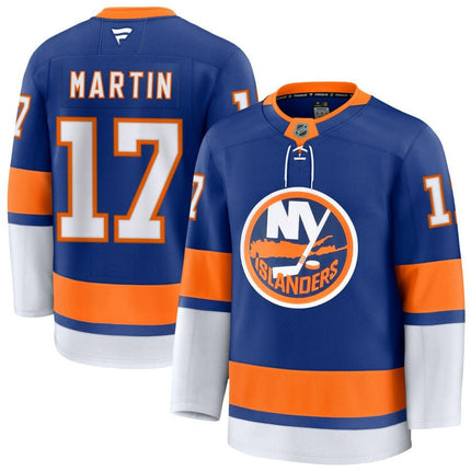 Matt Martin New York Islanders 2025 Home Premium Royal Jersey