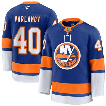 Semyon Varlamov New York Islanders 2025 Home Premium Royal Jersey