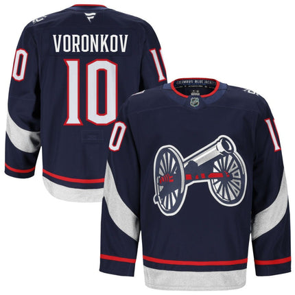 Dmitri Voronkov Columbus Blue Jackets 2025 NHL Stadium Series Premium Navy Jersey