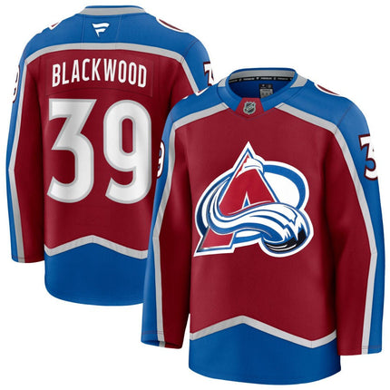 Mackenzie Blackwood Colorado Avalanche 2025 Burgundy Home Premium Jersey