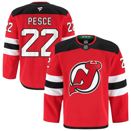 Brett Pesce New Jersey Devils 2025 Home Pro Jersey - Red