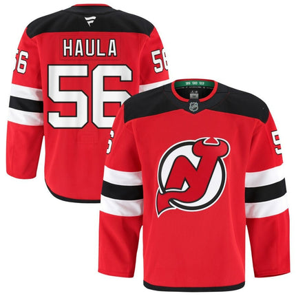 Erik Haula New Jersey Devils 2025 Home Pro Jersey - Red