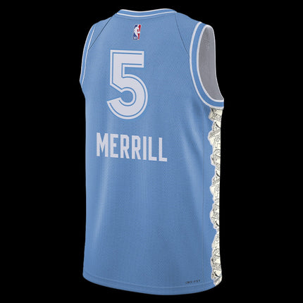 Sam Merrill Cleveland Cavaliers 2025 City Swingman Jersey