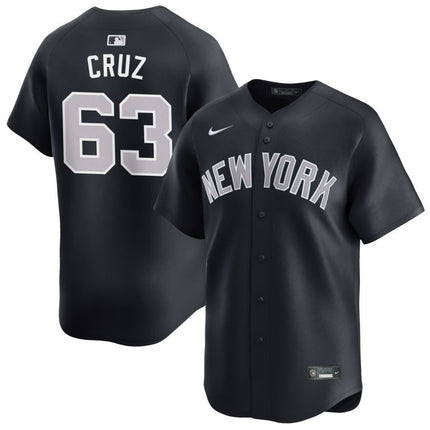 Fernando Cruz New York Yankees 2025 Alternate Limited Player Jersey - Black