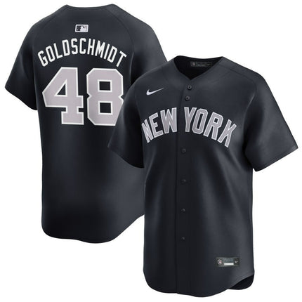 Paul Goldschmidt New York Yankees 2025 Alternate Limited Player Jersey - Black