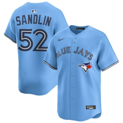 Nick Sandlin Toronto Blue Jays 2025 Alternate Limited Jersey - Light Blue