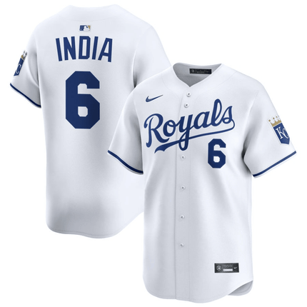Jonathan India Kansas City Royals 2025 Home Limited Jersey - White