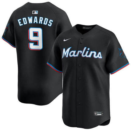Xavier Edwards Miami Marlins 2025 Alternate Limited Jersey – Black