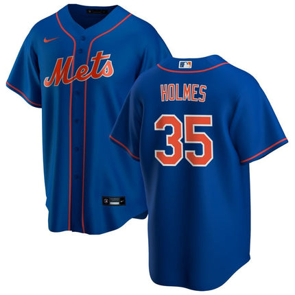 Clay Holmes New York Mets 2025 Alternate Replica Jersey - Royal