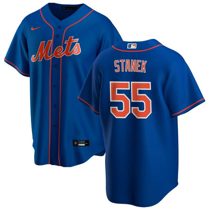 Ryne Stanek New York Mets 2025 Alternate Replica Jersey - Royal