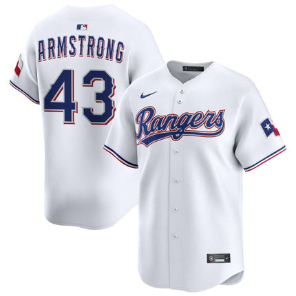 Shawn Armstrong Texas Rangers 2025 Home Limited Jersey - White