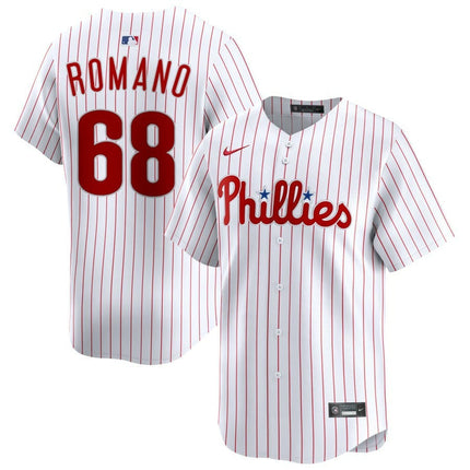Jordan Romano Philadelphia Phillies 2025 Home Limited Jersey - White