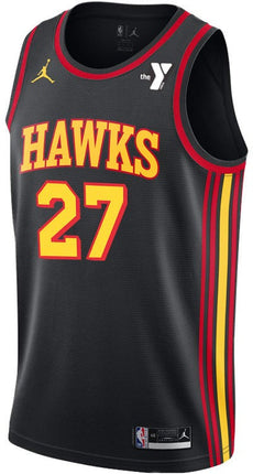 Vit Krejci Atlanta Hawks 2025 Statement Edition Swingman Jersey - Black