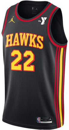 Larry Nance Jr. Atlanta Hawks 2025 Statement Edition Swingman Jersey - Black