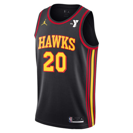 Georges Niang Atlanta Hawks 2025 Statement Edition Swingman Jersey - Black