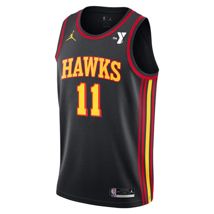 Trae Young Atlanta Hawks 2025 Statement Edition Swingman Jersey - Black