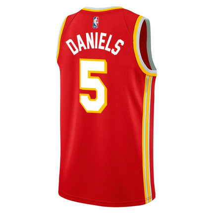 Dyson Daniels Atlanta Hawks 2025 Icon Edition Swingman Jersey - Red