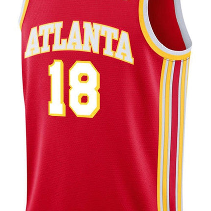 Mouhamed Gueye Atlanta Hawks 2025 Icon Edition Swingman Jersey - Red