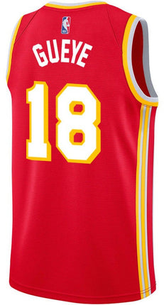 Mouhamed Gueye Atlanta Hawks 2025 Icon Edition Swingman Jersey - Red