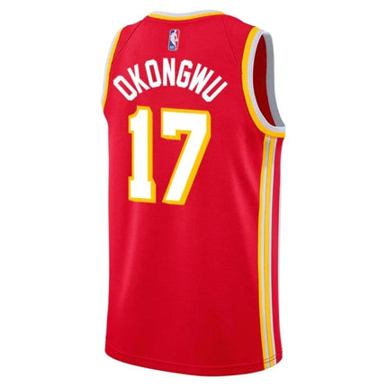 Onyeka Okongwu Atlanta Hawks 2025 Icon Edition Swingman Jersey - Red